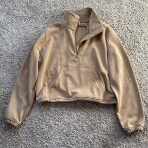 Lululemon Brushed Softstreme Half Zip